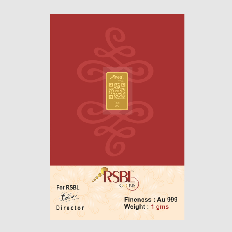 GOLD BAR 1 G 999